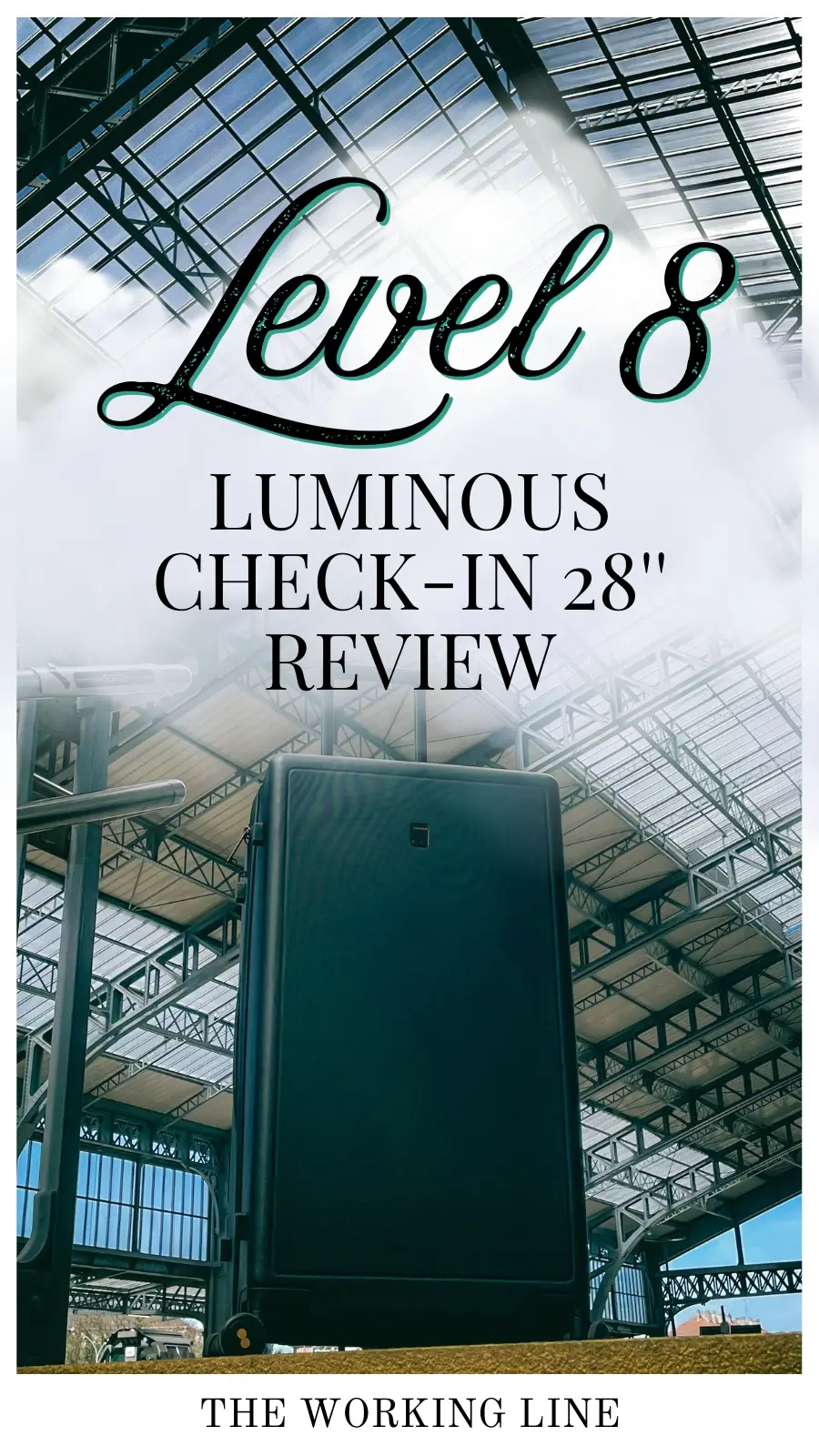 Travel Staples: Level 8 Luminous Large Trunk Luggage 28'' Review