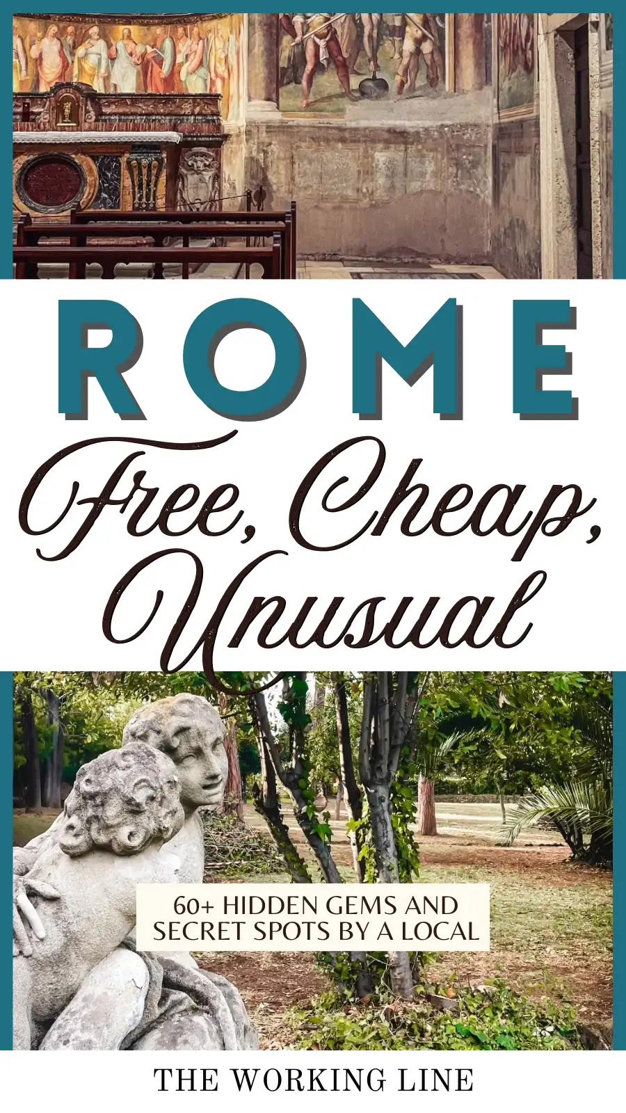 Secret Places in Rome: 60+ Hidden Gems & Free Things to Do in rome italy - aesthetic instagrammable places in rome off the beaten path