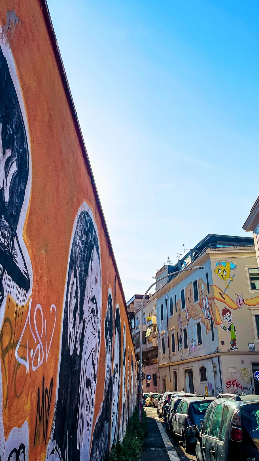 Things to do in Testaccio Rome: Wall of Fame Street Art Mural at Via dei Magazzini Generali