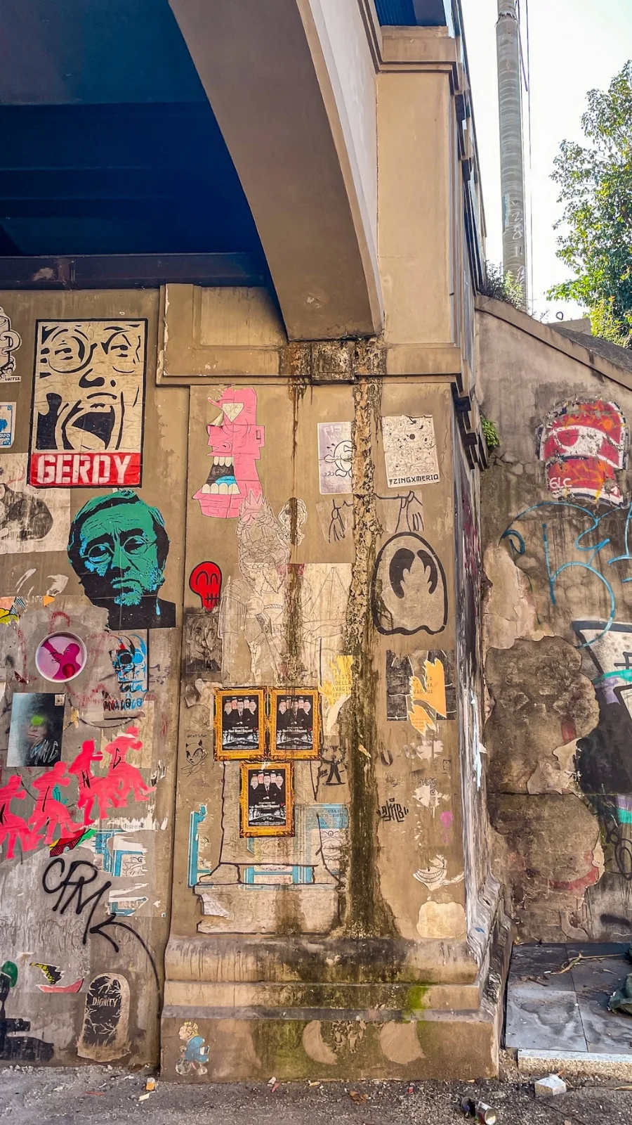 Things to do in Testaccio Rome: Street Art at Via delle Conce