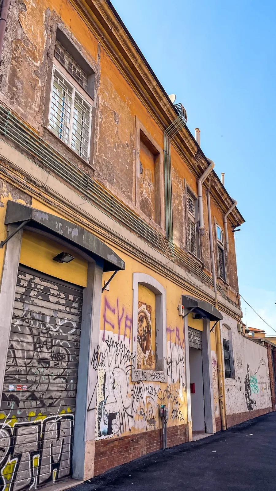 Things to do in Testaccio Rome: Street Art at Via delle Conce