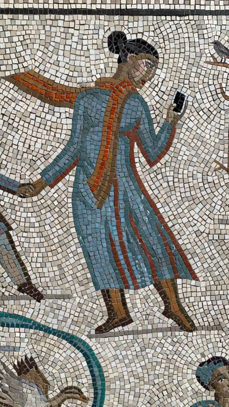 Homesick in London: Roman-style Mosaics at Shepherdess Walk