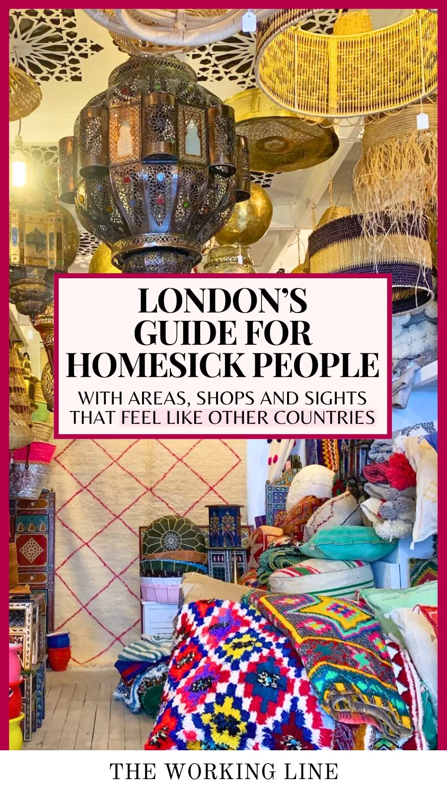 Homesick in London life aesthetic expat: 19 beautiful Places That Feel Like other countries and cities - secret neighborhoods in london travel guide - french places in london - poland - little morocco - little italy - chinatown - turkish places in london - little venice in london - italian places london - japanese gardens london