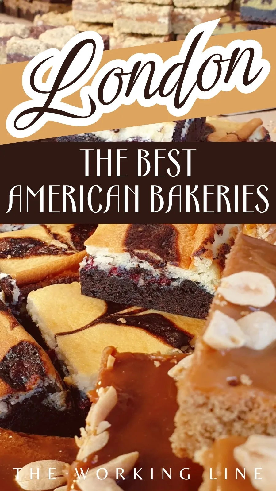 best american bakeries in london food guide - best cookies, brownies, pecan pies, layer cakes, red velvet cakes, carrot cakes in london travel guide - american pastry shops
