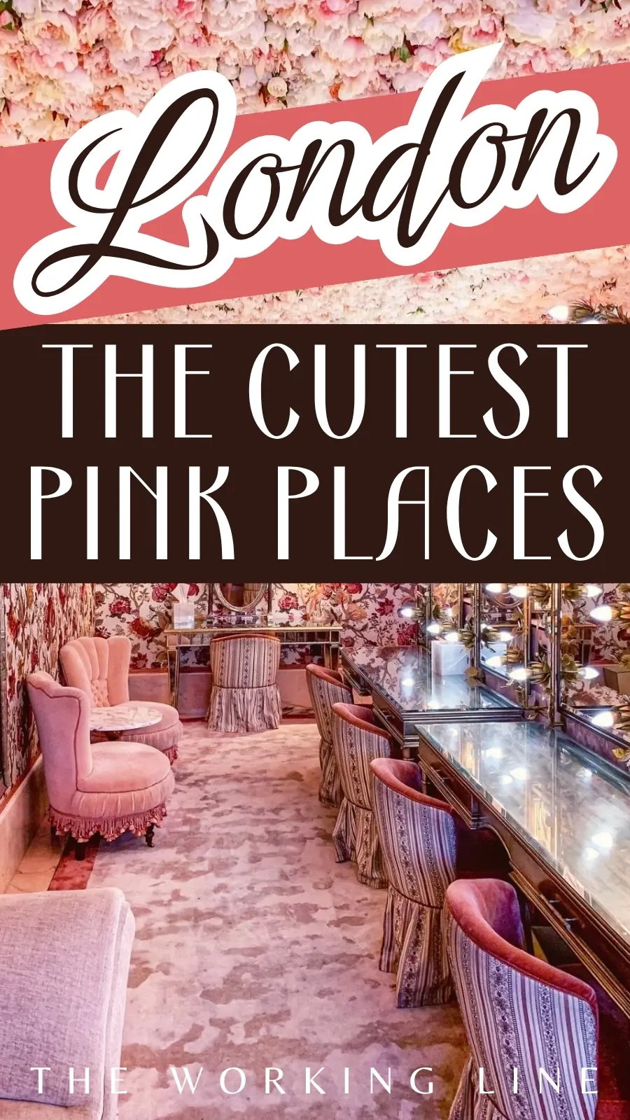 pretty pink places in london to visit - traveling to london for the first time - most instagrammable places in london - best photography spots in london
