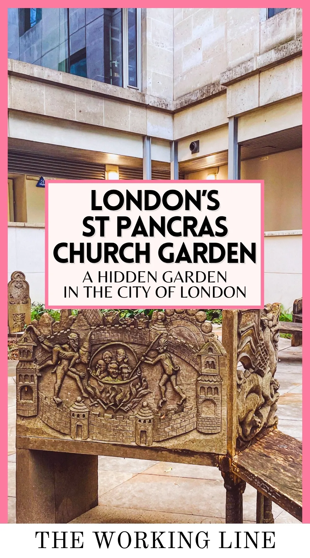 secret gardens in london travel guide - st pancras church gardens city of london cheapside - pocket parks london sightseeing - secret places in london uk - best hidden gems in london historical sites - great fire of london 1666 churches
