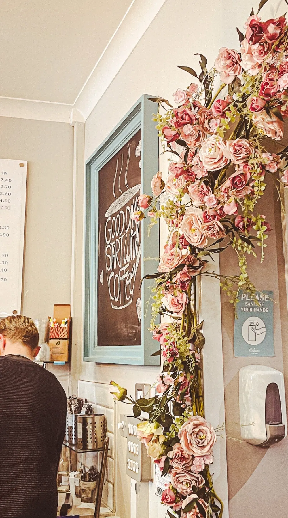 Colairo's Crystal Palace, London's Secret Floral Cafe Deli review - hidden coffee shops in london westow hill
