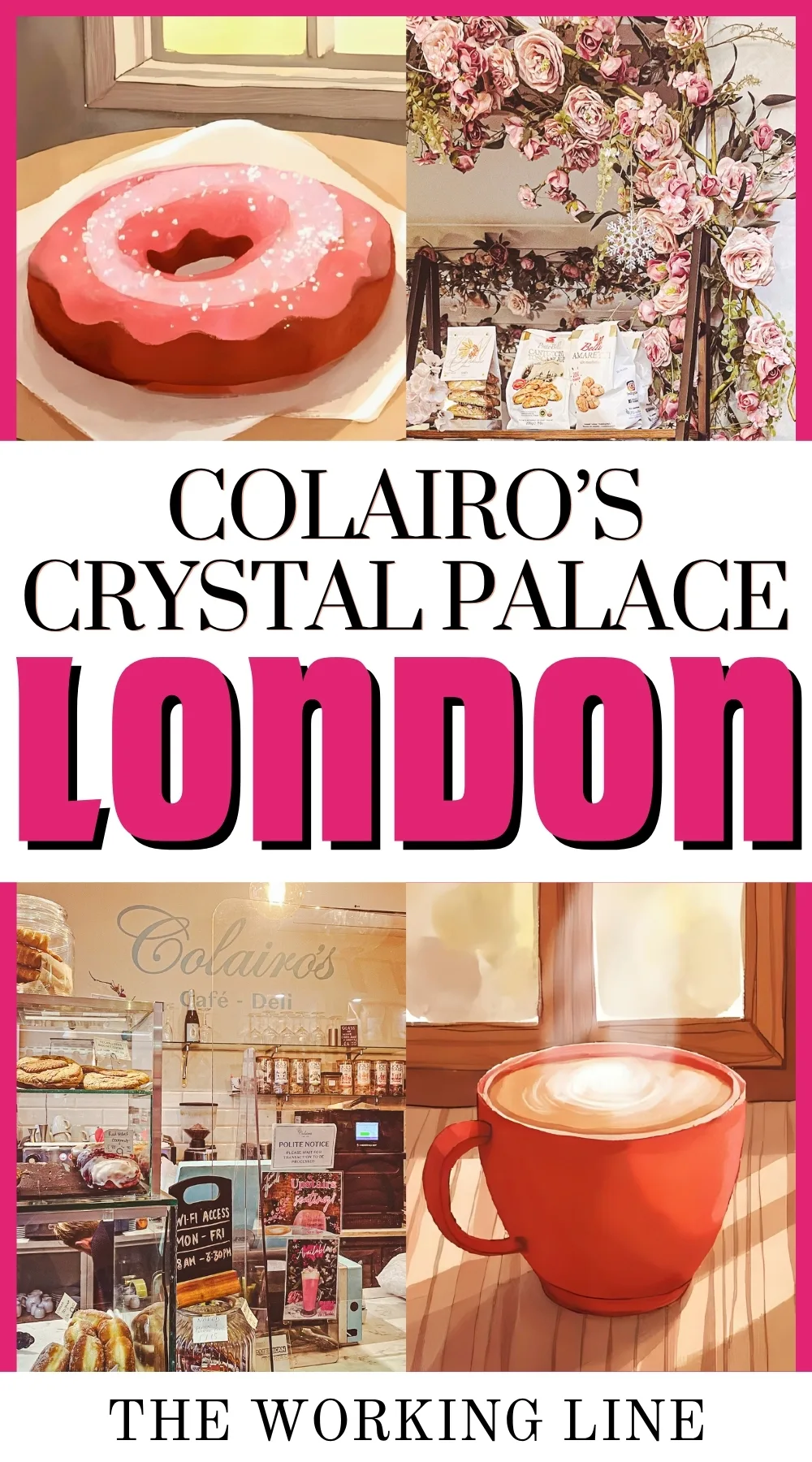 Colairo's Crystal Palace, London's Secret Floral Cafe Deli review - hidden coffee shops in london westow hill - secret quirky cafes south east london travel guide