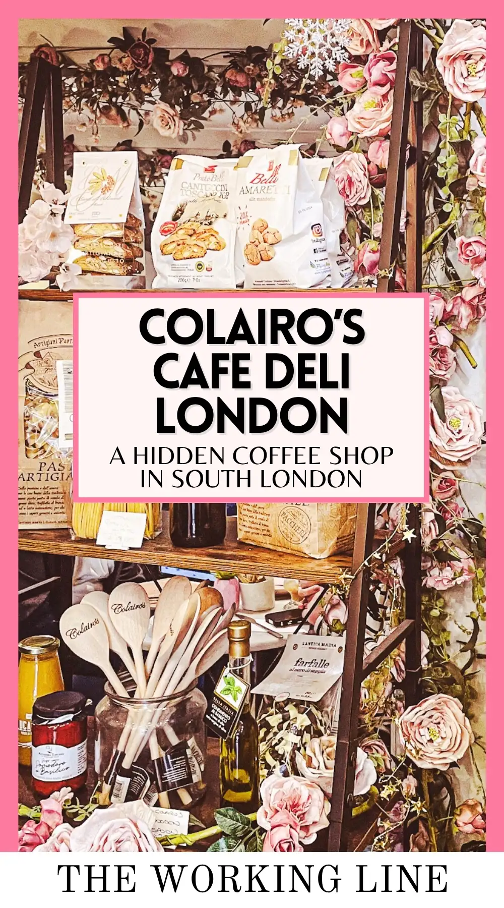 Colairo's Crystal Palace, London's Secret Floral Cafe Deli review - hidden coffee shops in london westow hill - secret quirky cafes south east london travel guide