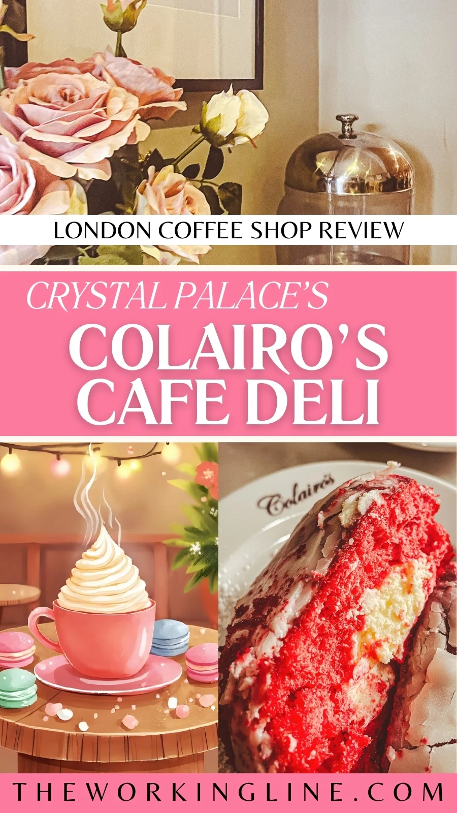 Colairo's Crystal Palace, London's Secret Floral Cafe Deli review - hidden coffee shops in london westow hill - secret quirky cafes south east london travel guide