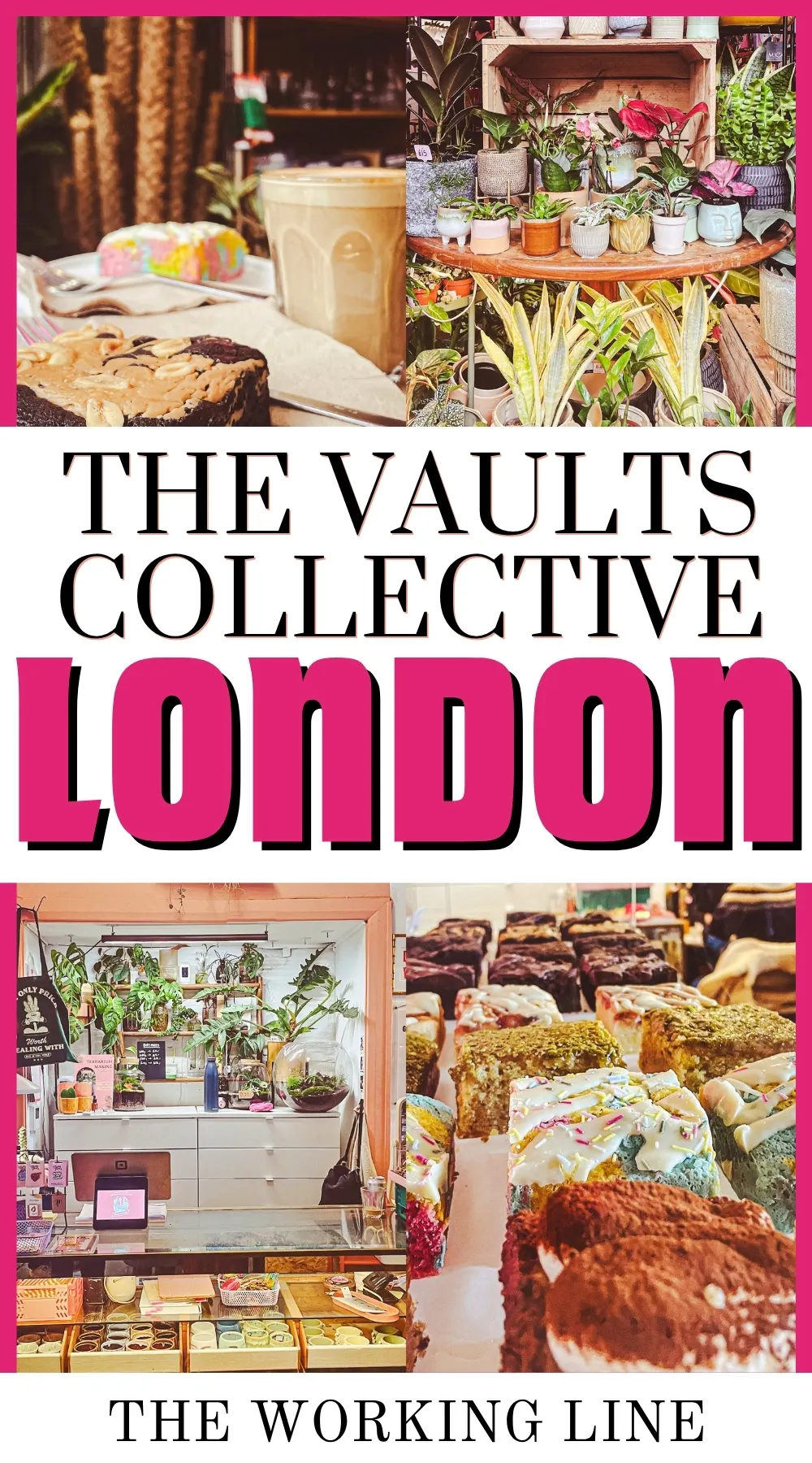 The Vaults Collective, A Magical Secret Cafe and Plant Shop - la mouche bakery - ivy and the wolf crystal palace - the vaults collective review london - best vegan cafes in london bakeries