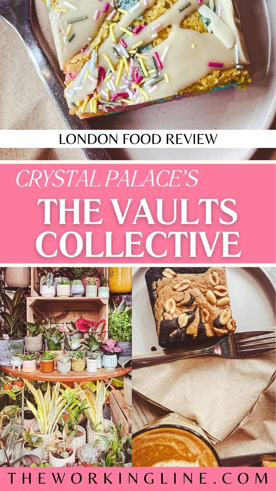 The Vaults Collective, A Magical Secret Cafe and Plant Shop - la mouche bakery - ivy and the wolf crystal palace - the vaults collective review london - best vegan cafes in london bakeries