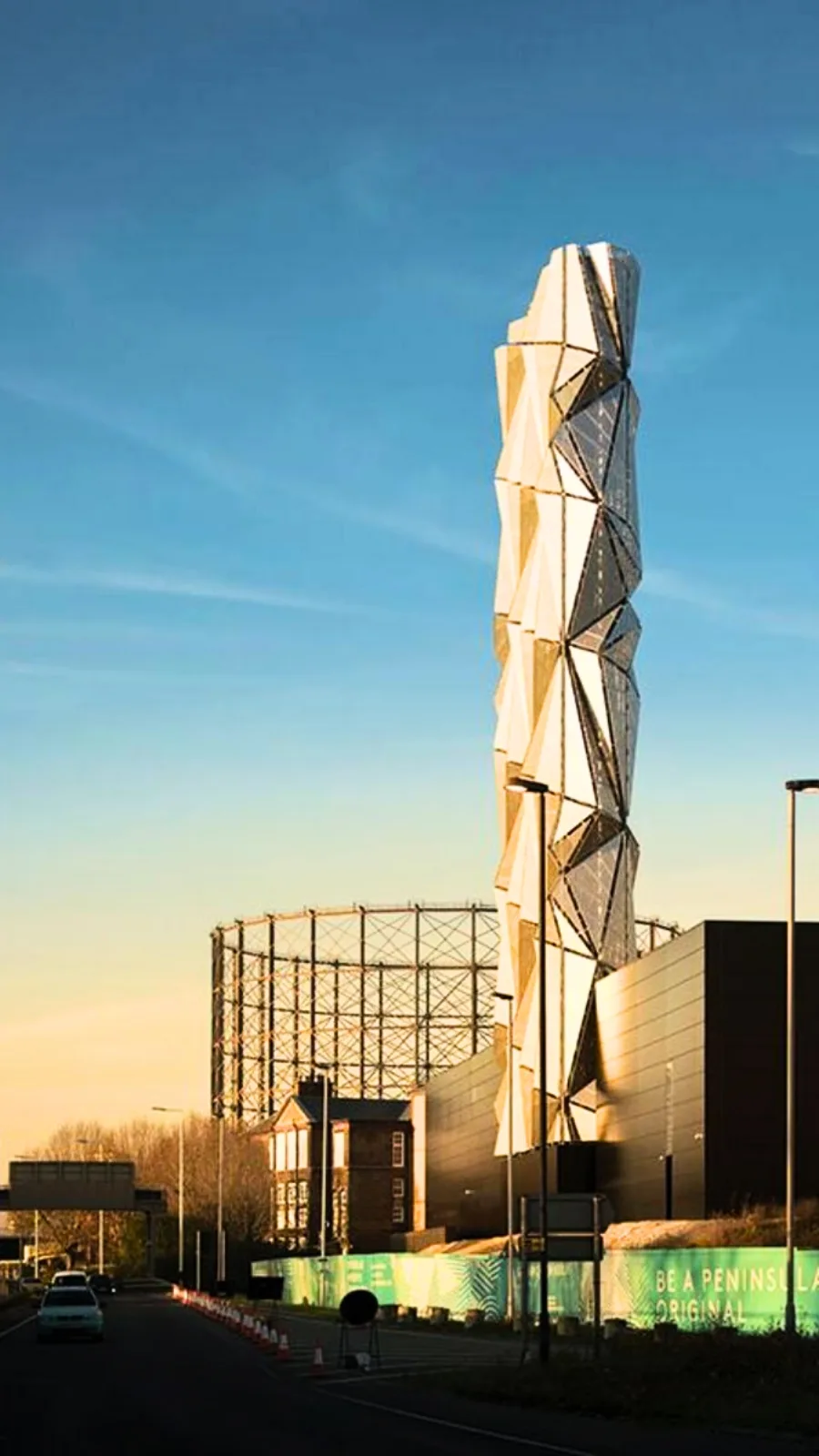 Old Industrial Neighborhoods in London: Greenwich Peninsula, Gasworks and Paint Dust