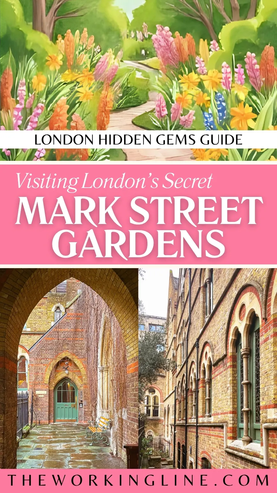 London's Secret Gardens: Mark Street Gardens, Shoreditch hidden gems - best things to do in east london - hidden parks in london sightseeing