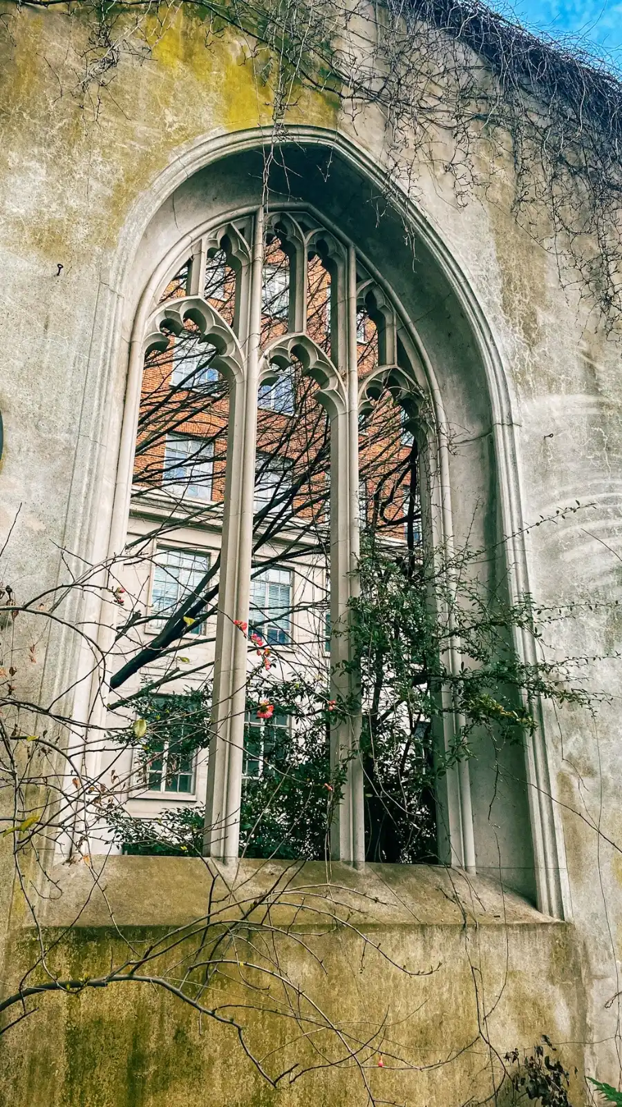 London's Secret Gardens: St Dunstan in the East church ruins - how to visit saint dunstan in the east city of london hidden gems - london sightseeing travel guide - most secret places in london