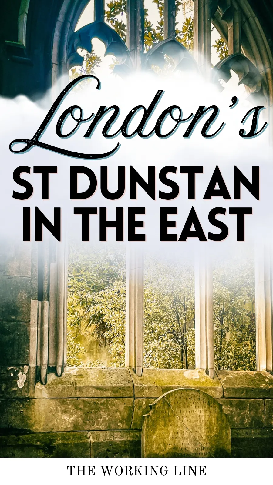 London's Secret Gardens: St Dunstan in the East church ruins - how to visit saint dunstan in the east city of london hidden gems - london sightseeing travel guide - most secret places in london