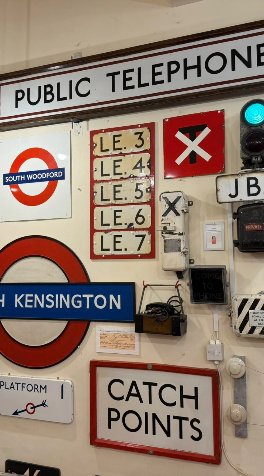 Epping Signalling Museum - Epping (Central Line terminus)