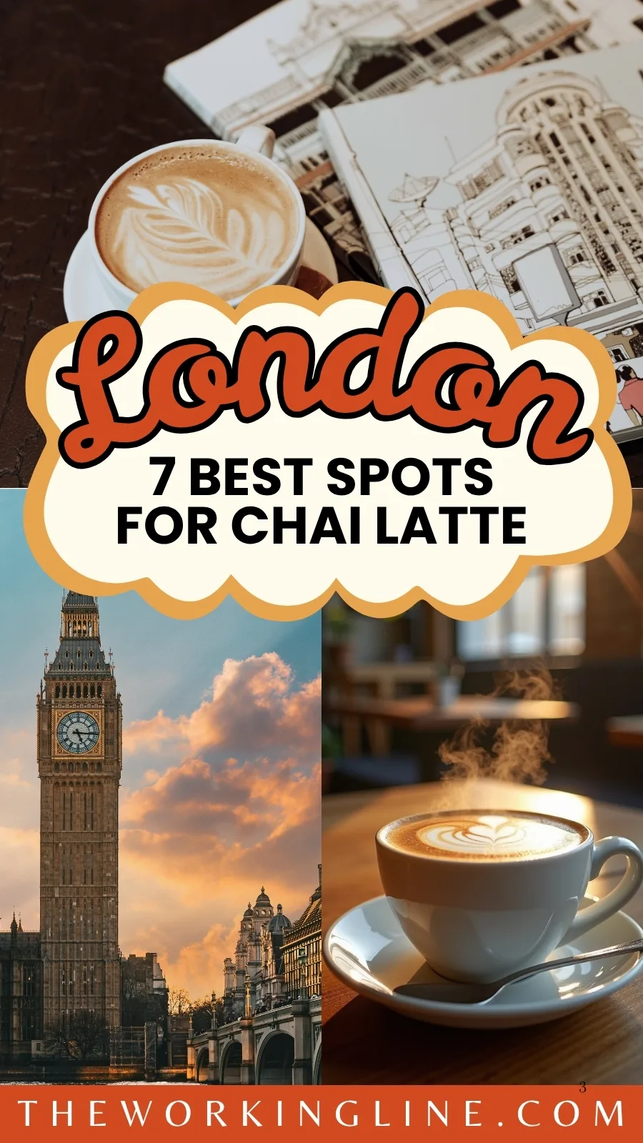 best cafes in london chai latte - best coffee shops in london - best places to have breakfast in london travel guide hidden food gems