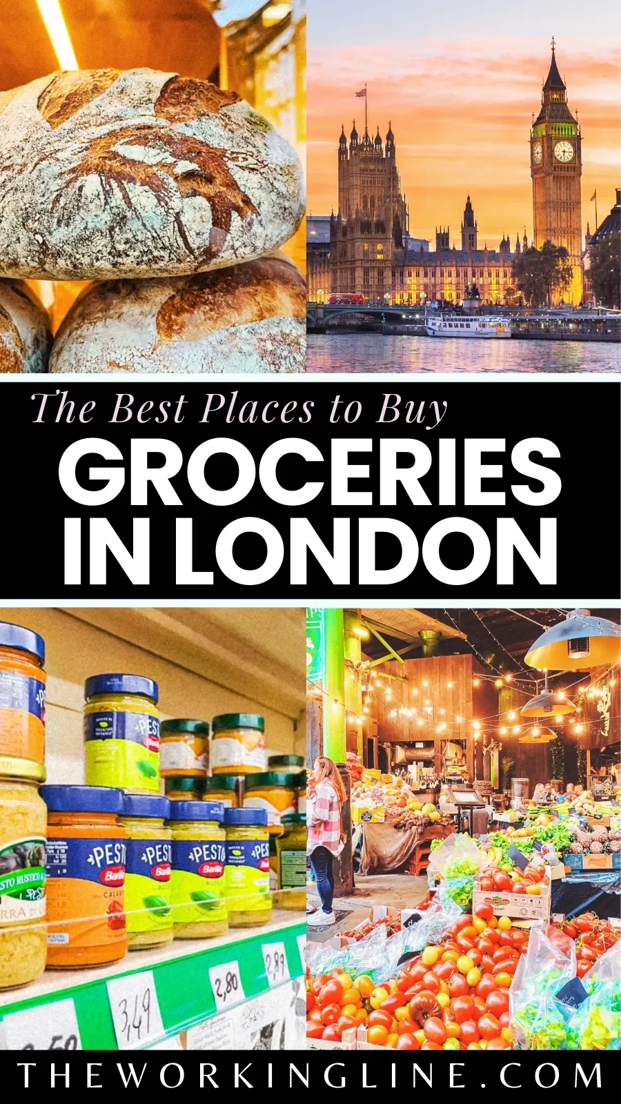 best supermarkets in london aesthetic - london shopping guide - london travel guide - london life aesthetic - grocery shopping in london - best food shops in london - best grocery stores in london - budget shops in london - cheap food shops in london
