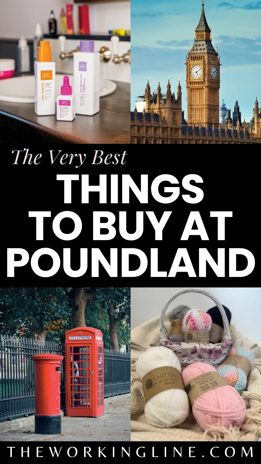 best things to buy at poundland london shopping guide - cheap souvenirs from london travel bucket list - best shops in london budget 