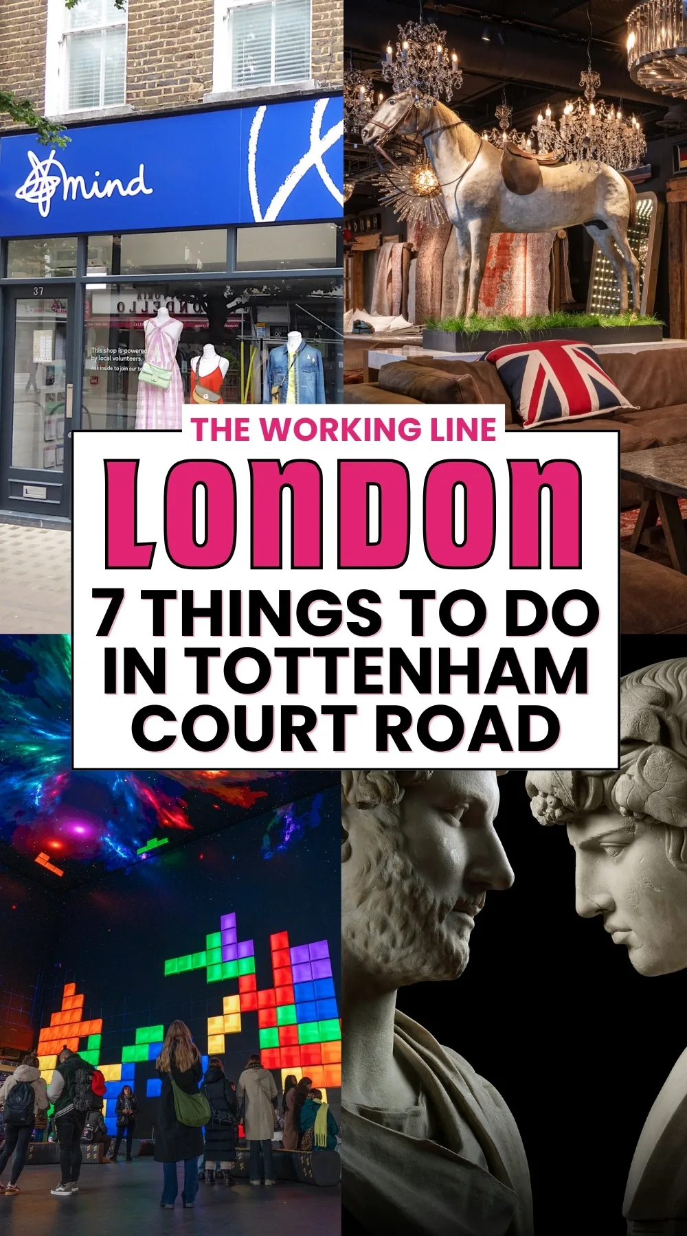 best things to do in tottenham court road central london travel guide - free places to visit in london bucket list - best shops near tottenham court road breakfast and rooftops