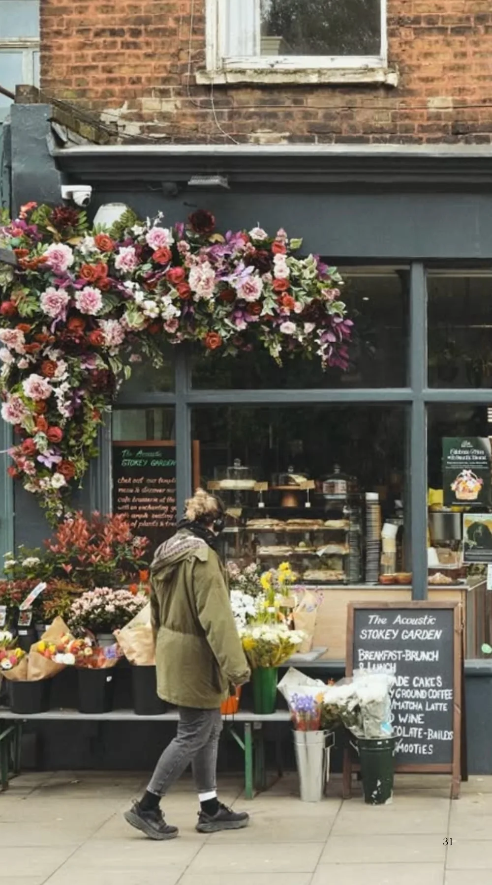 Hidden Cafes in London Shops: Stokey Garden & Flower Store, Stoke Newington, North London