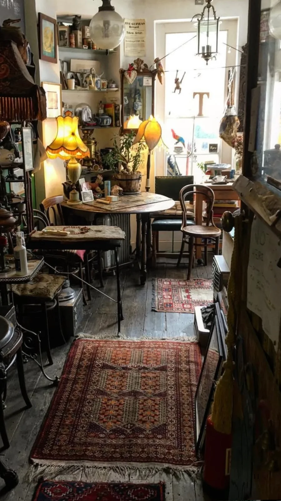 Hidden Tea Rooms in London: The Junk Room, Greenwich, South East London