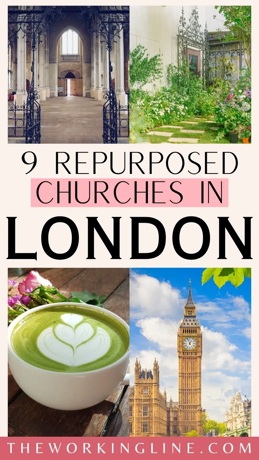 beautiful former churches in london deconsecrated - repurposed churches in london hidden gems off the beaten path - free things to do in london bucket list - magical places to visit in london photo spots 