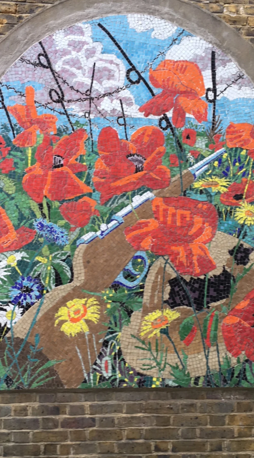 Where to Find Mosaics in London: Peace Mosaics, King's Cross