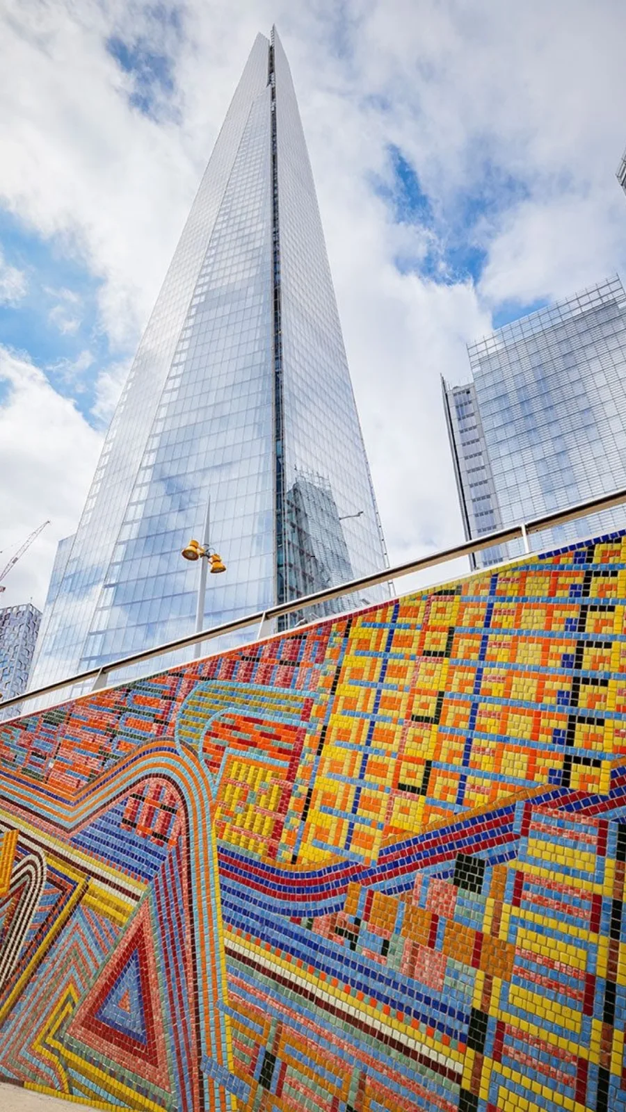 Beautiful Mosaics in London: In a River a Thousand Streams, Adam Nathaniel Furman, London Bridge