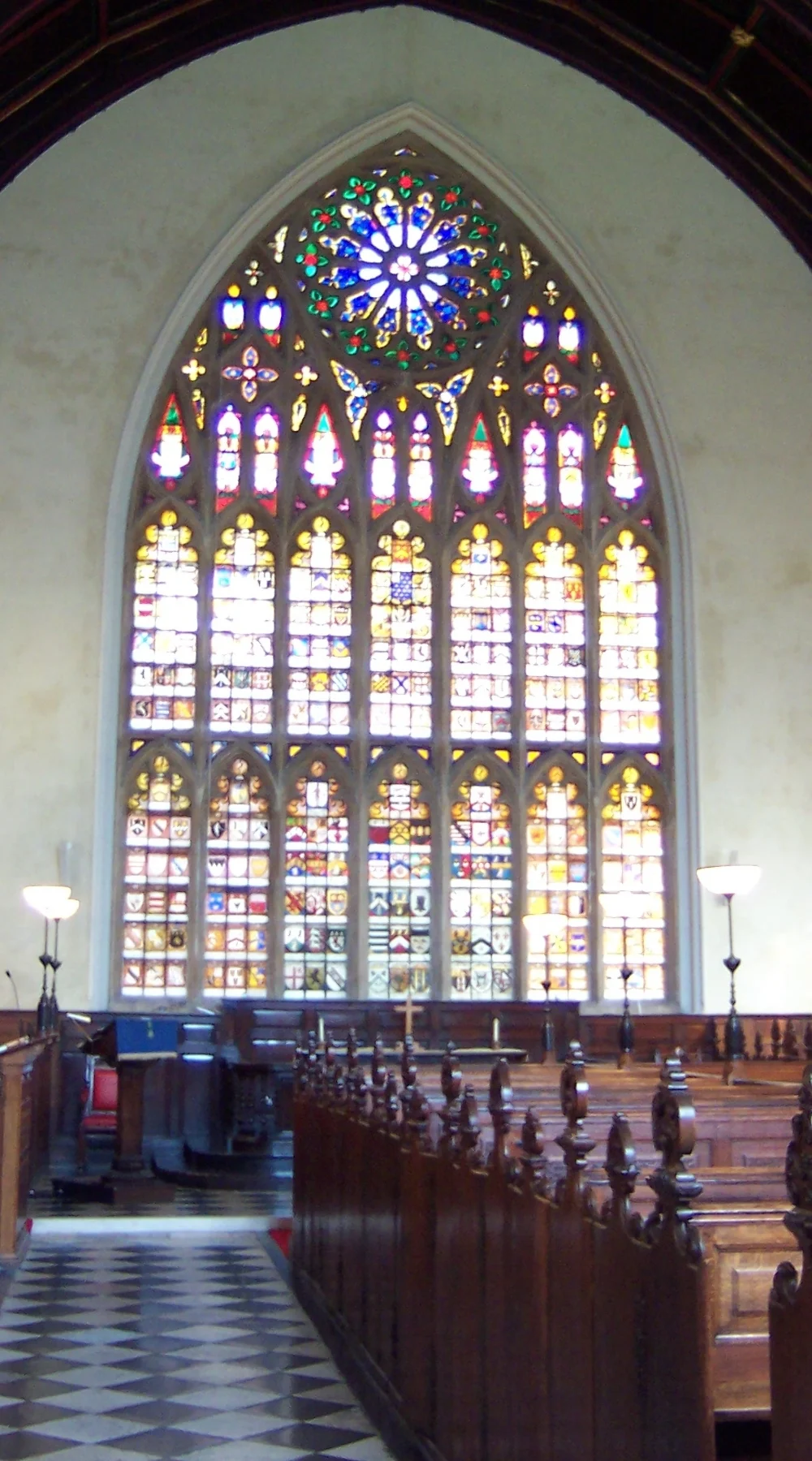 Stained Glass in London: Lincoln's Inn Chapel, City of London