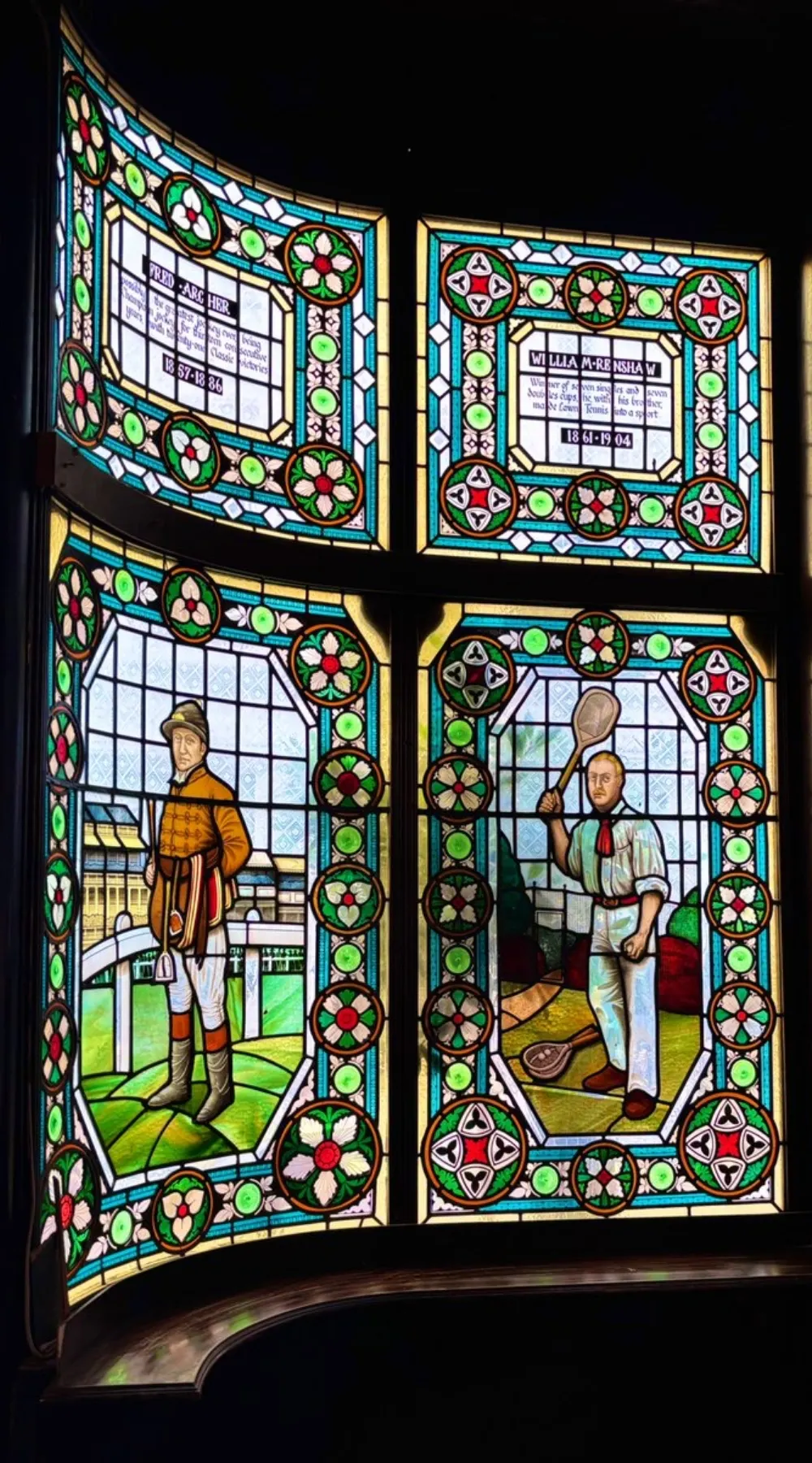 Stained Glass in London: The Champion Pub, Fitzrovia, Central London