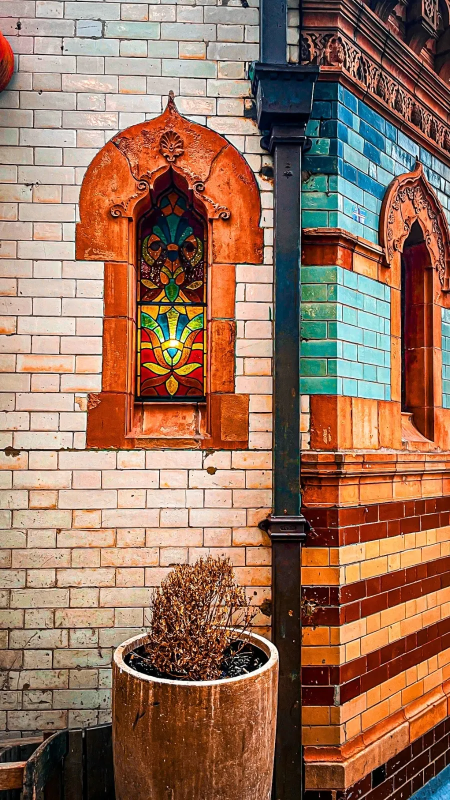 most secret places in london victorian bathhouse photos history near st botolph bishopsgate church - unique places to visit in london off the beaten path - things to do near liverpool street and city of london - most colorful places in london aesthetic architecture
