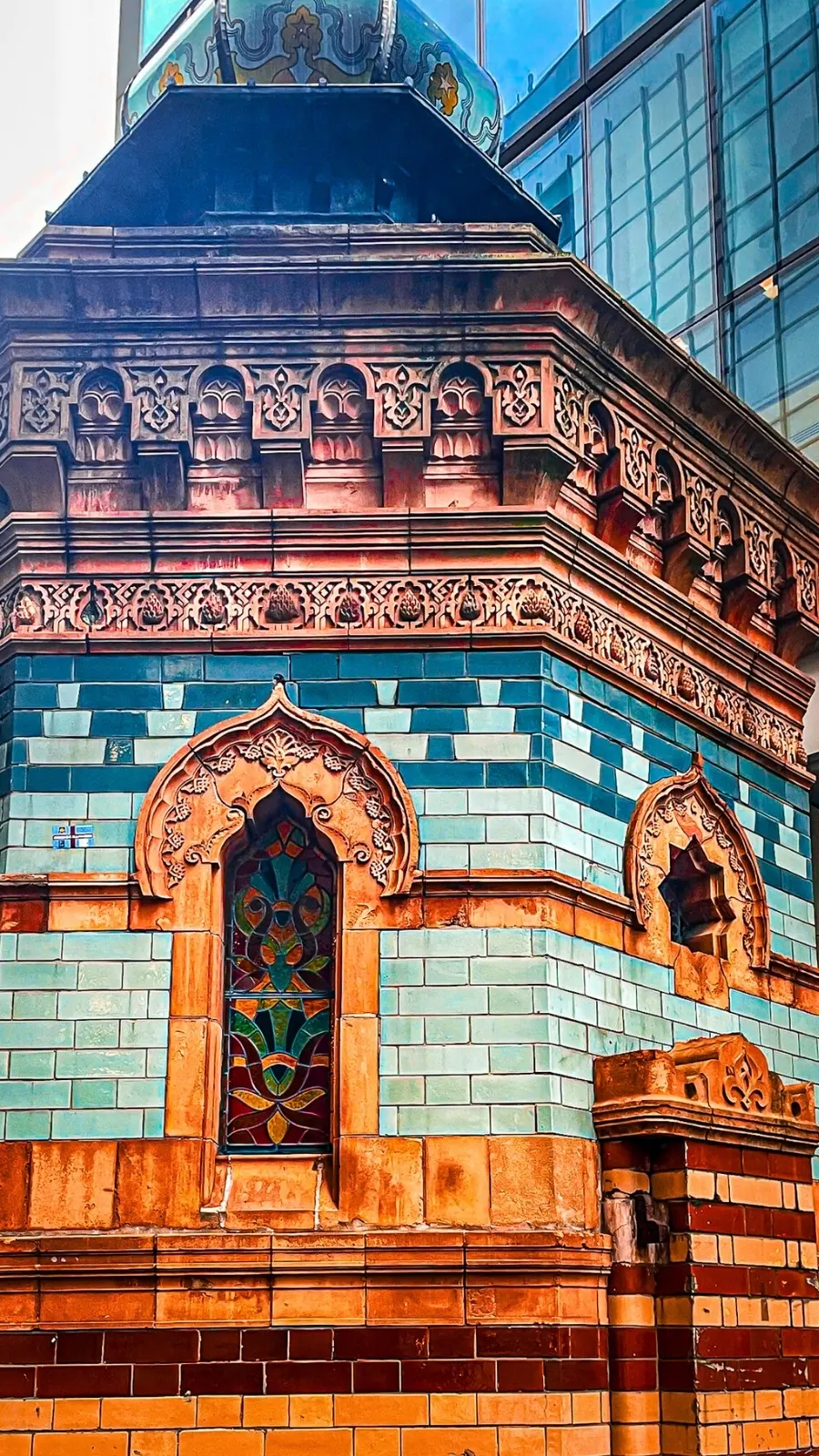 most secret places in london victorian bathhouse photos history near st botolph bishopsgate church - unique places to visit in london off the beaten path - things to do near liverpool street and city of london - most colorful places in london aesthetic architecture