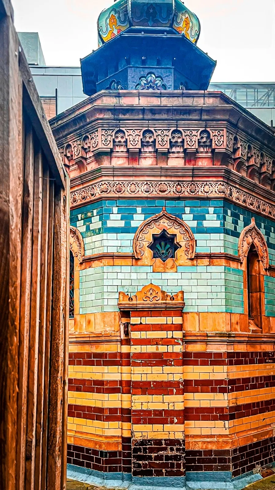 most secret places in london victorian bathhouse photos history near st botolph bishopsgate church - unique places to visit in london off the beaten path - things to do near liverpool street and city of london - most colorful places in london aesthetic architecture