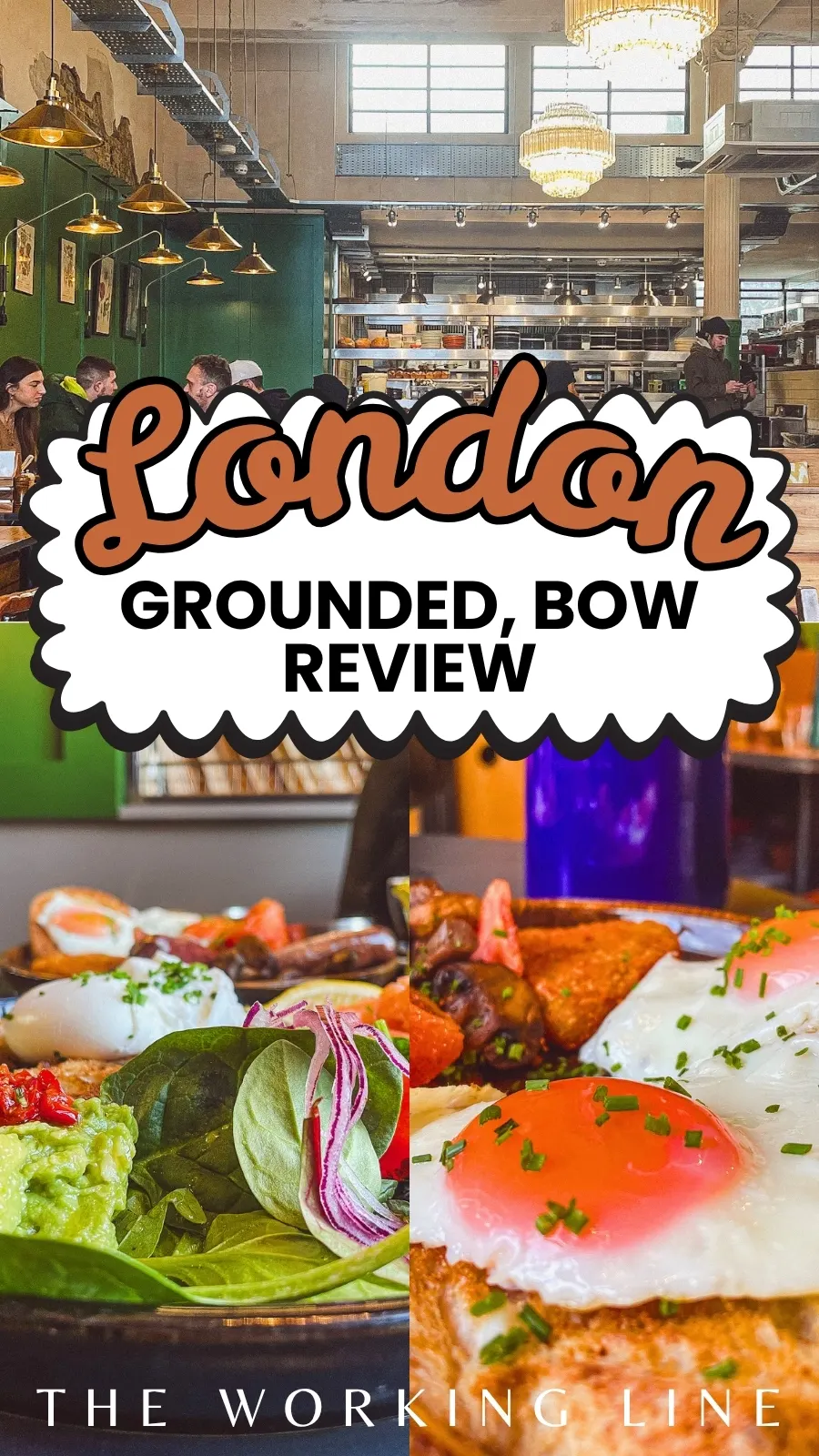 best halal cafes in london food guide - best halal full english breakfast in london hidden food gems - must eat places in london brunch - rustic coffee shops in london - vegan breakfast london - best cakes in london brownie chai latte - grounded bow review