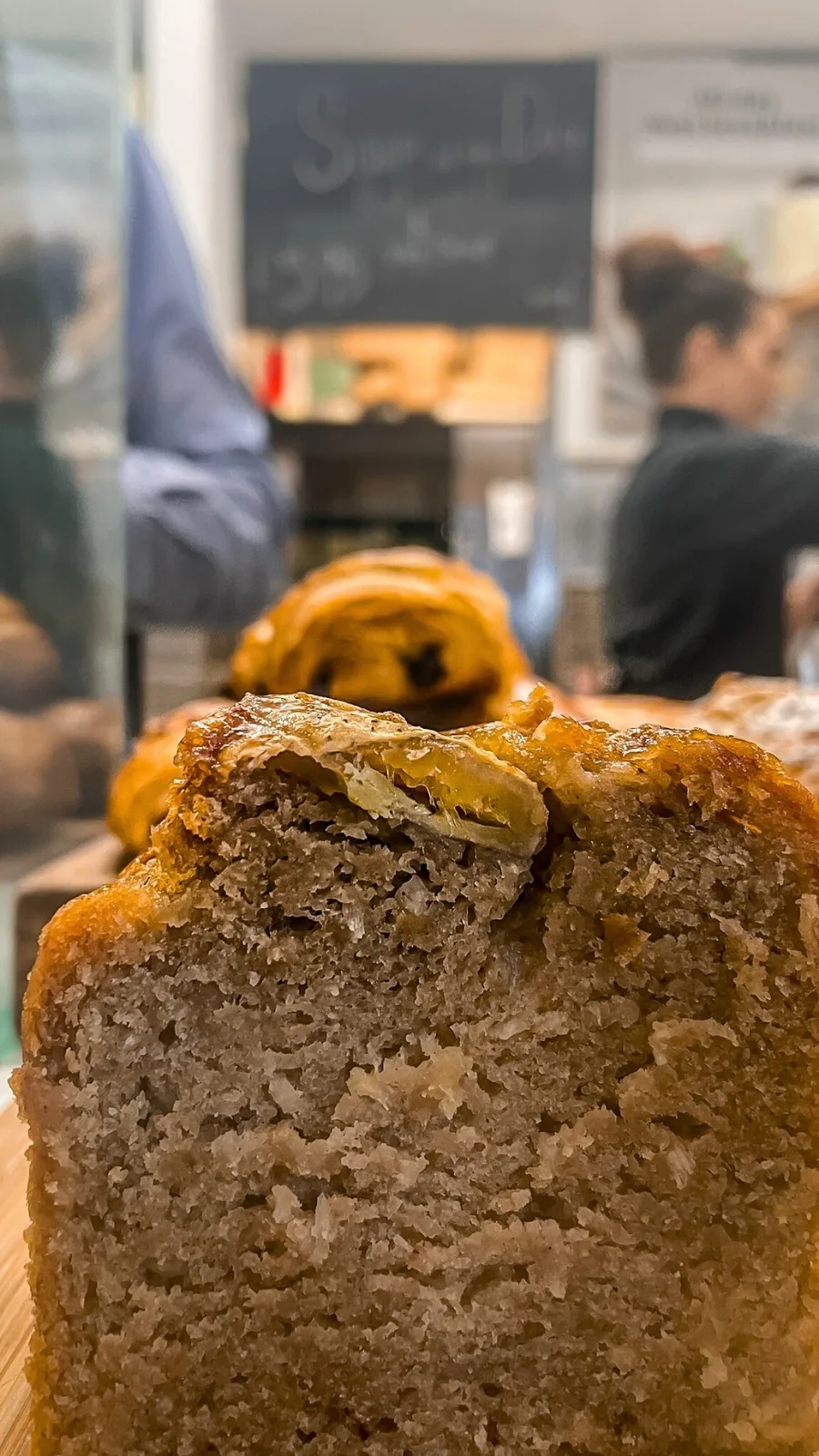 secret cafes in london food guide - london nest deli willesden green review photos menu - best breakfast in london cinnamon buns, muffins, banana bread - must eat places in london travel guide
