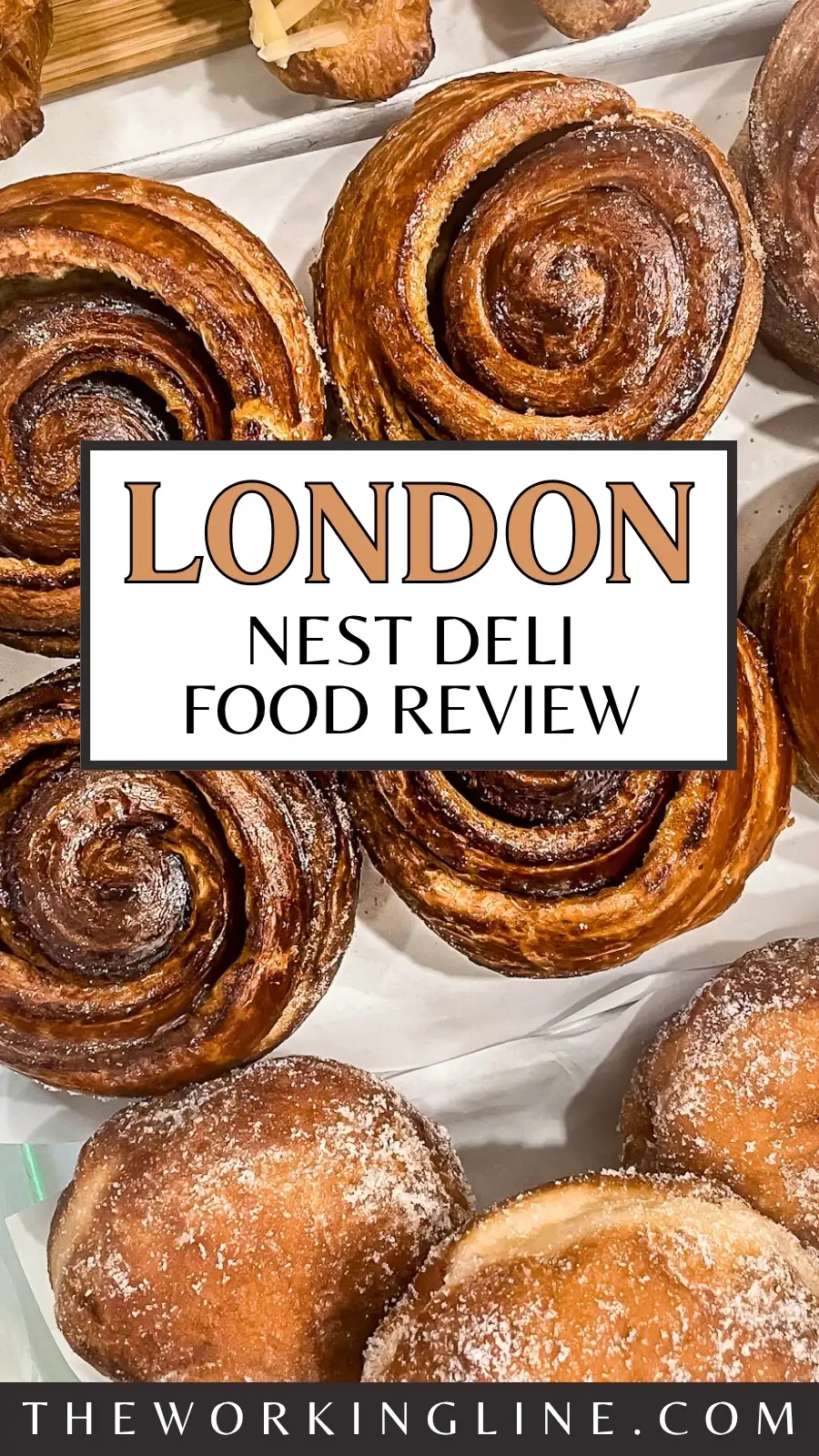 secret cafes in london food guide - london nest deli willesden green review photos menu - best breakfast in london cinnamon buns, muffins, banana bread - must eat places in london travel guide