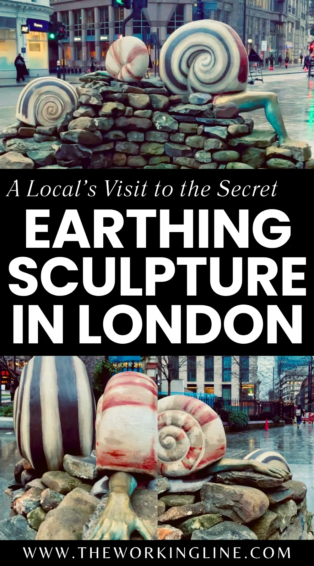 London's Secret Sculptures: Earthing by Jocelyn McGregor - best hidden gems in london aldgate travel guide - hidden statues in london - strange places in london bucket list