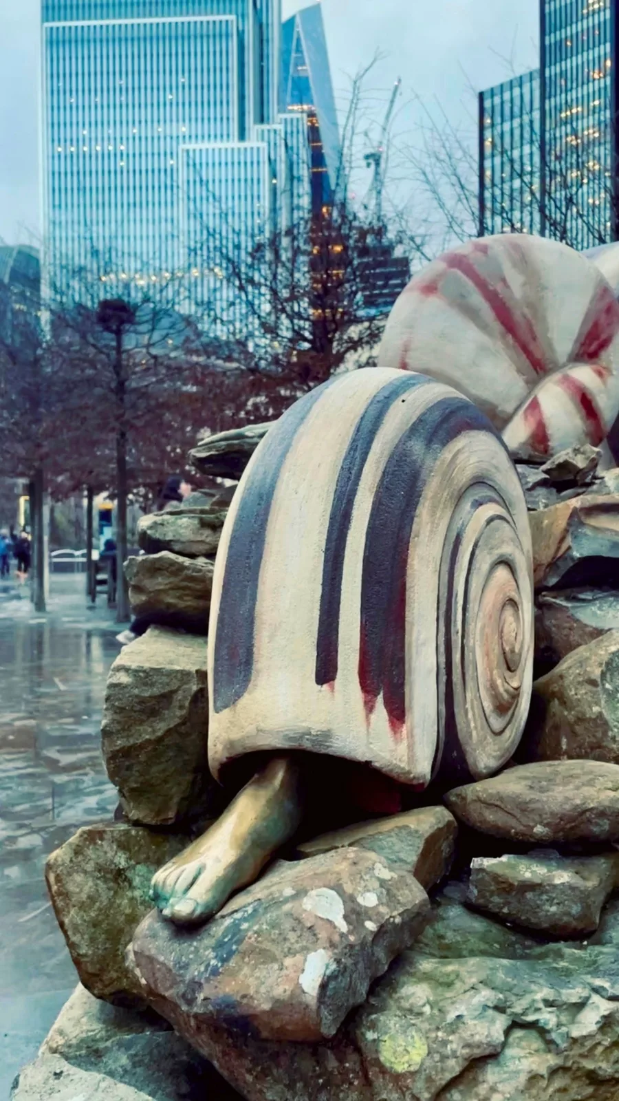 London's Secret Sculptures: Earthing by Jocelyn McGregor - best hidden gems in london aldgate travel guide - hidden statues in london - strange places in london bucket list