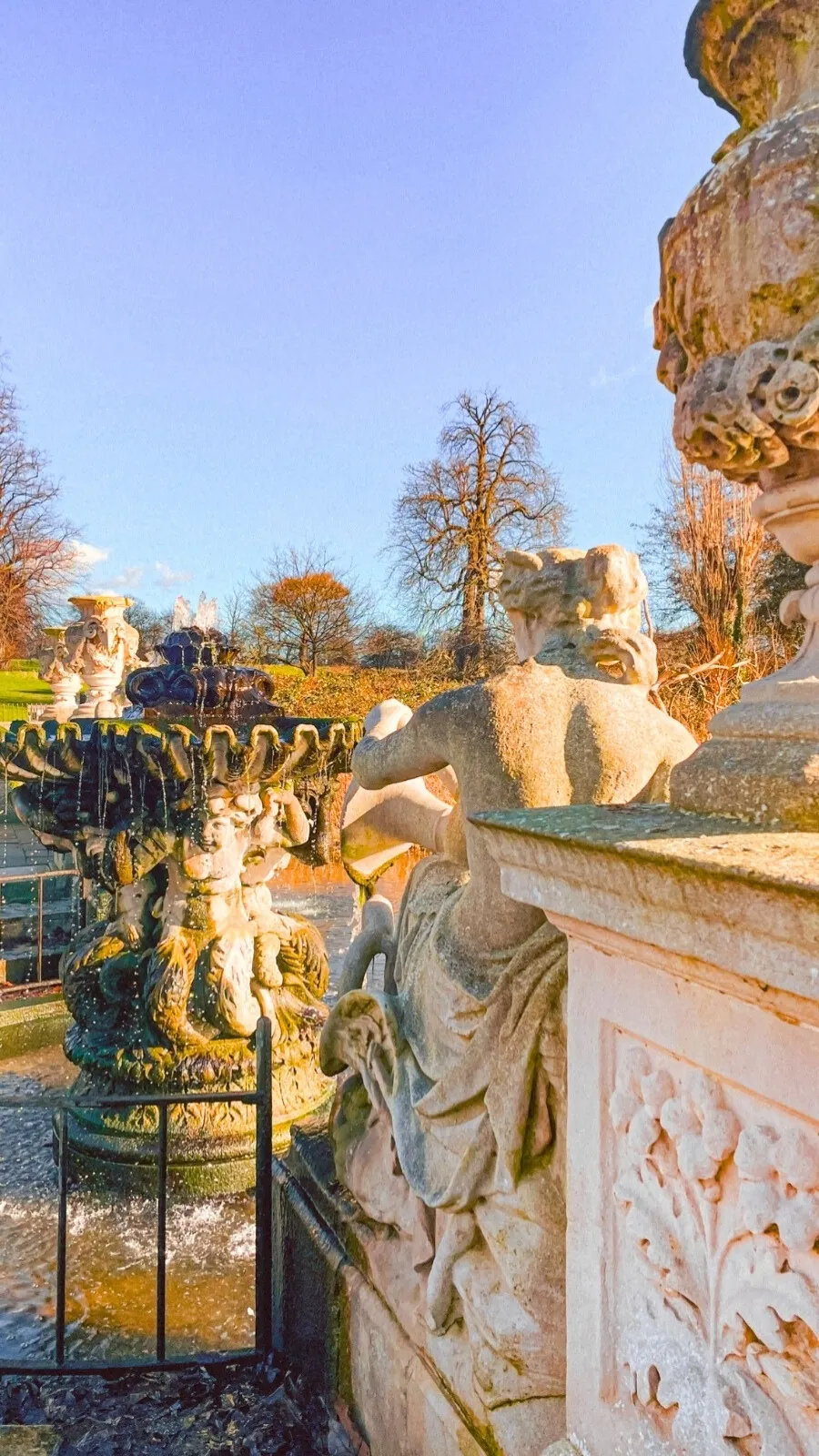 most secret gardens in london italian gardens kensington gardens photos - best photo spots in london - best places to visit in london spring summer - beautiful sculptures in london travel guide - free things to do in london off the beaten path bayswater
