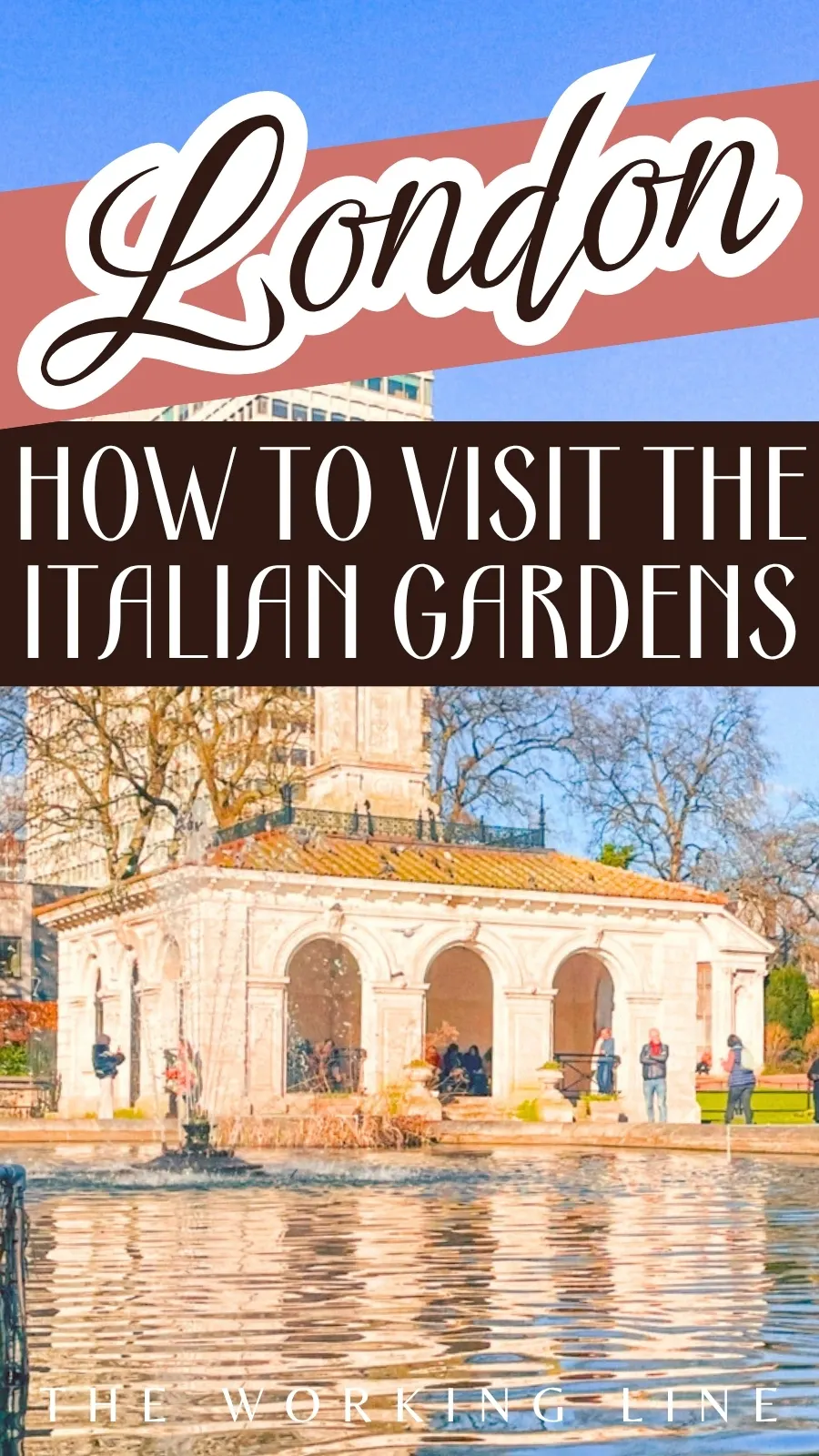 most secret gardens in london italian gardens kensington gardens photos - best photo spots in london - best places to visit in london spring summer - beautiful sculptures in london travel guide - free things to do in london off the beaten path bayswater