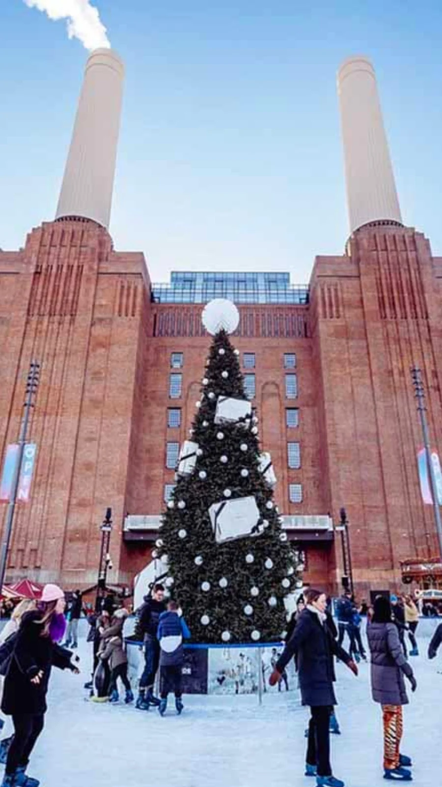 Best Ice Rinks in London: Battersea Power Station Ice Rink, South West London