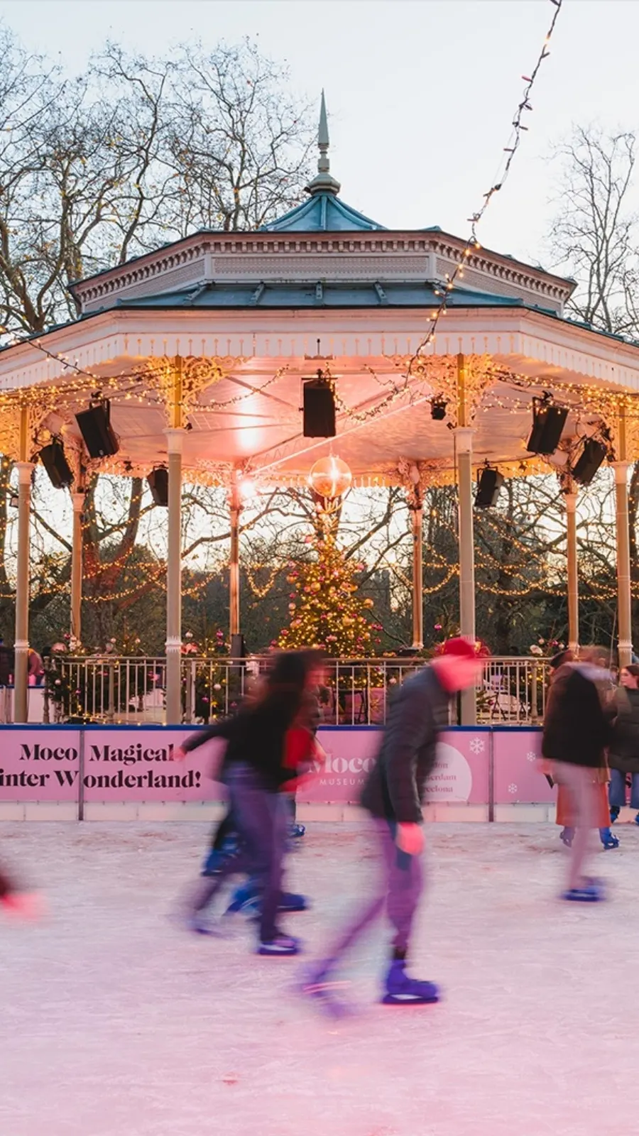 Ice Skating in London: Hyde Park Winter Wonderland Ice Rink, Central London
