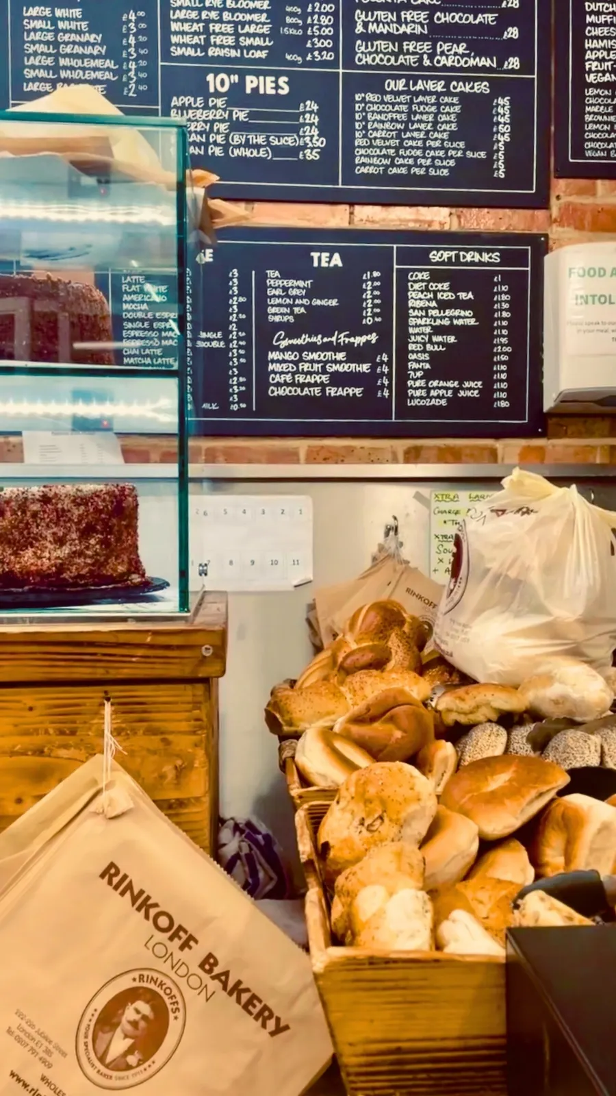 best bakeries in london food guide - rinkoffs bakery stepney green review - best breakfast in east london unique desserts hidden food gems - old bakeries in london travel guide