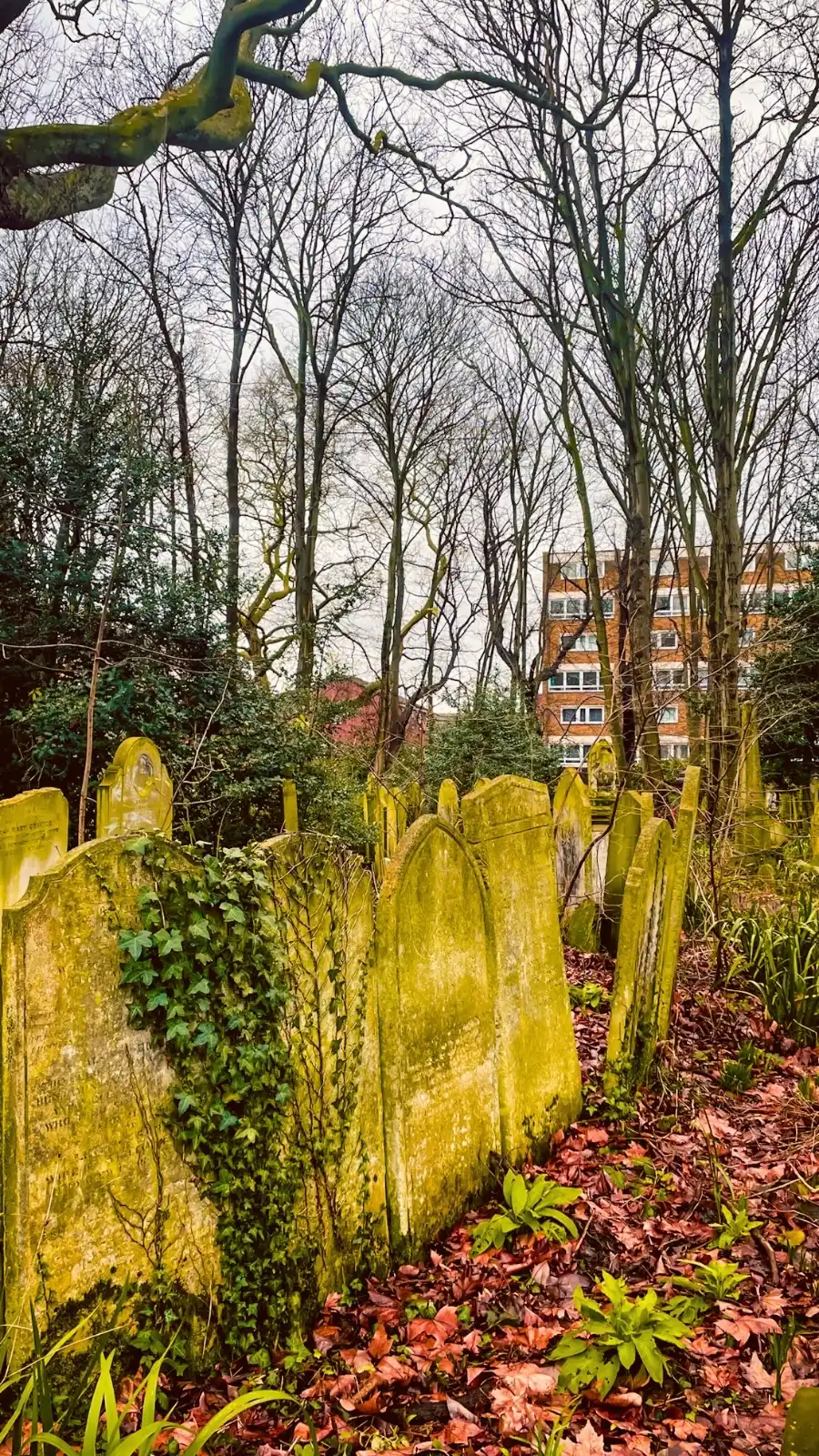 how to visit tower hamlets cemetery park east london mile end photos - victorian magnificent seven cemeteries in london - free things to do in london off the beaten path autumn spring - nature in london - beautiful sculptures in london