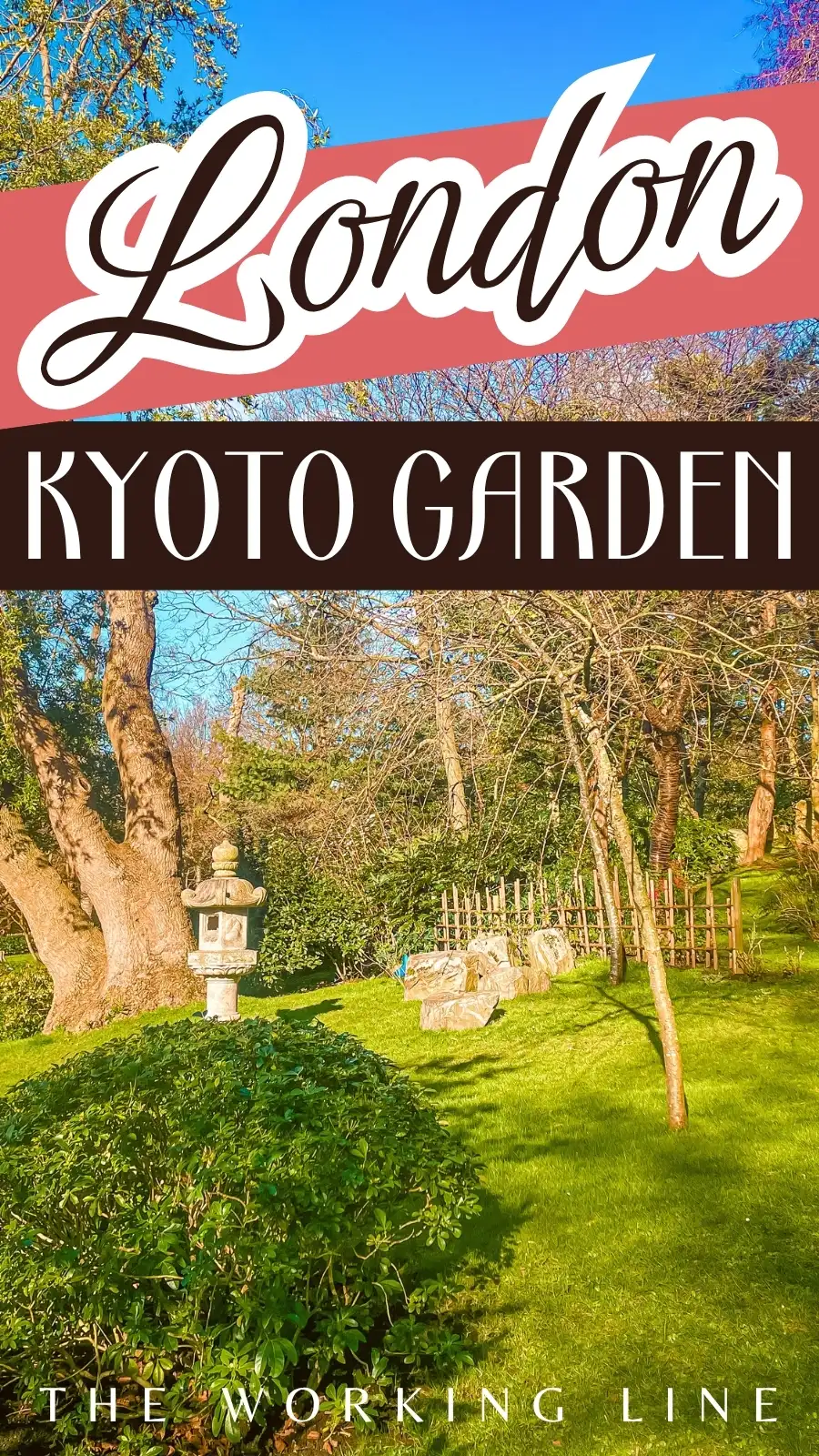 London's Pocket Parks: Japanese Kyoto Garden, Holland Park - most beautiful secret gardens in london bucket list - spring in london - cherry blossom in london travel guide - things to do near notting hill