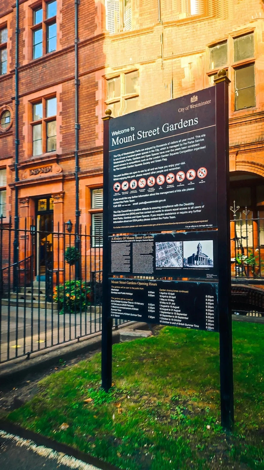 how to visit mount street gardens in mayfair hidden gem london travel guide - secret gardens in central london with hidden church - free things to do in london off the beaten path