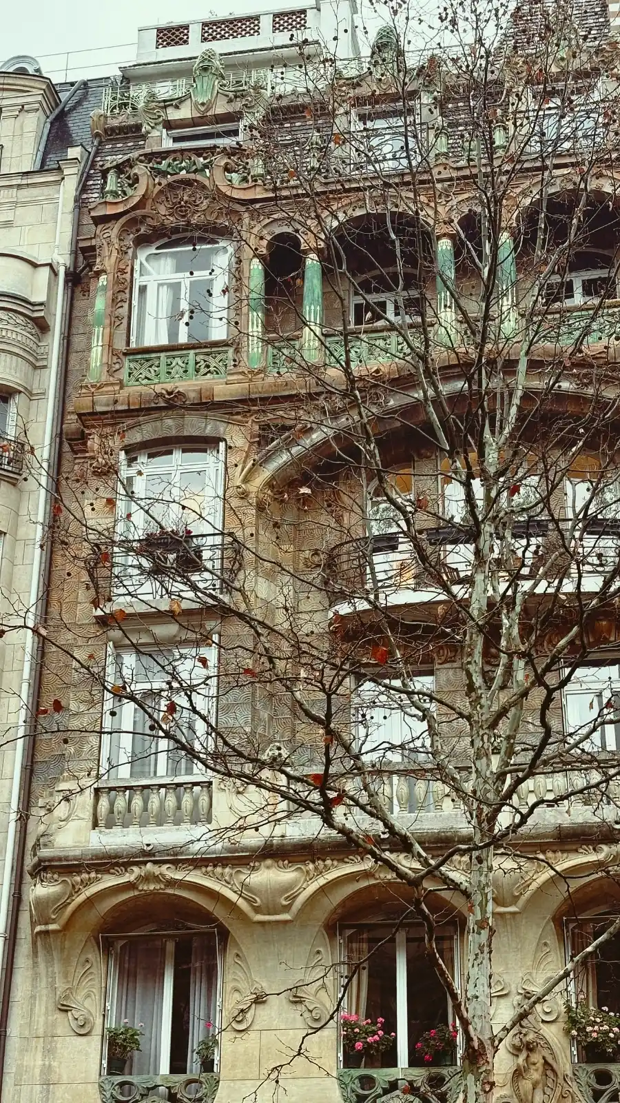 most beautiful places in paris france travel guide - free things to do in paris bucket list - art nouveau buildings in paris off the beaten path - places with view of eiffel tower - lavirotte building 29 avenue rapp history