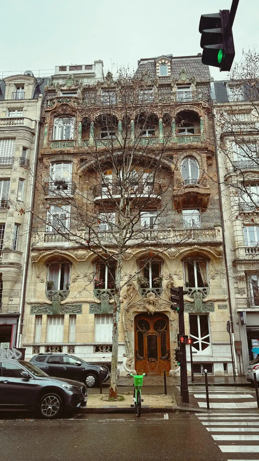 most beautiful places in paris france travel guide - free things to do in paris bucket list - art nouveau buildings in paris off the beaten path - places with view of eiffel tower - lavirotte building 29 avenue rapp history